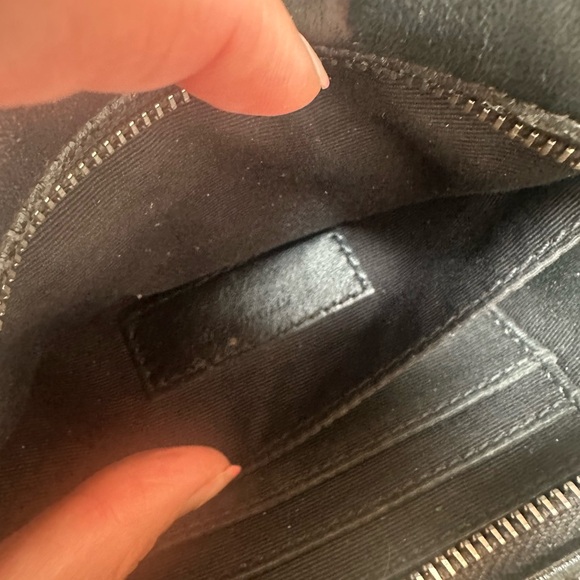 YSL Black Quilted Leather Pouch Authentic - Picture 7 of 8